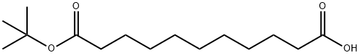 十一碳二酸单叔丁酯 结构式