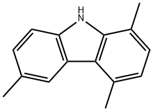 1,4,6-三甲基-9H-咔唑 结构式