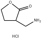 3-(氨基甲基)噁戊环-2-酮盐酸 结构式