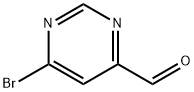 6-Bromopyrimidine-4-carbaldehyde 结构式