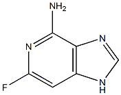 6-fluoro-1H-imidazo[4,5-c]pyridin-4-amine 结构式