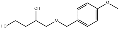 4-(4-甲氧基苄氧基)-1,3-丁二醇 结构式