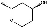 (2R,4R)-2-甲基四氢-2H-吡喃-4-醇 结构式