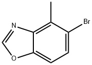 5-Bromo-4-methyl-benzooxazole 结构式