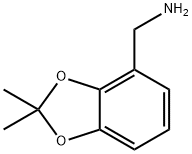4-(Aminomethyl)-2,2-dimethyl-1,3-benzodioxole 结构式
