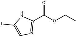 5-碘-4H-咪唑-2-羧酸乙酯 结构式