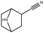 7-Azabicyclo[2.2.1]heptane-2-carbonitrile 结构式