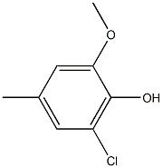 6-Chloro-4-methylguaiacol 结构式