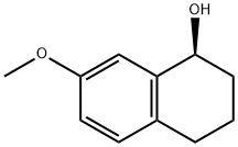 (1S)-7-甲氧基-1,2,3,4-四氢萘-1-酚 结构式