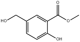 2-羟基-5-(羟甲基)苯甲酸甲酯 结构式