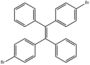 1,2-二-(4-溴苯基)-1,2-二苯乙烯 结构式