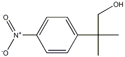 2-METHYL-2-(4-NITROPHENYL)PROPAN-1-OL 结构式