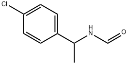 N-[1-(4-氯苯基)乙基氨基甲醛 结构式