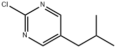 2-Chloro-5-(iso-butyl)pyrimidine 结构式