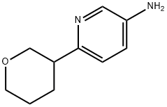 6-(tetrahydro-2H-pyran-3-yl)pyridin-3-amine 结构式