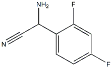 2-Amino-2-(2,4-difluorophenyl)acetonitrile