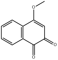 4-methoxynaphthalene-1,2-dione 结构式