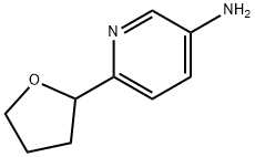 6-(tetrahydrofuran-2-yl)pyridin-3-amine 结构式