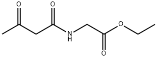 Glycine, N-(1,3-dioxobutyl)-, ethyl ester 结构式