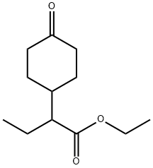 2-(4-氧代环己基)丁酸乙酯 结构式