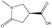 (S)-1-methyl-5-oxopyrrolidine-3-carboxylic acid 结构式