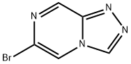 6-溴-[1,2,4]三唑并[4,3-A]吡嗪 结构式
