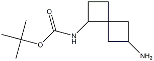 N-(2-氨基螺[3.3]庚-7-基)氨基甲酸叔丁酯 结构式