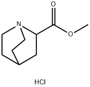 奎宁环-2-羧酸甲酯盐酸盐 结构式