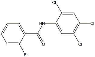 2-bromo-N-(2,4,5-trichlorophenyl)benzamide 结构式