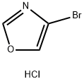 4-bromo-1,3-oxazole hydrochloride 结构式