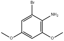 Benzenamine, 2-bromo-4,6-dimethoxy- 结构式