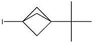 1-tert-butyl-3-iodobicyclo[1.1.1]pentane 结构式