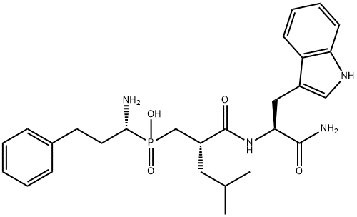 (S)-2-((S)-1-AMINO-3-(1H-INDOL-3-YL)-1-OXOPROPAN-2-YLCARBAMOYL)-4-METHYLPENTY((R)-1-AMINO-3-PHENYLPR 结构式