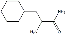 2-amino-3-cyclohexylpropanamide 结构式