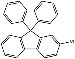 2-氯-9,9-二苯基芴 结构式