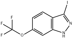 3-碘-6-(三氟甲氧基)-1H-吲唑 结构式