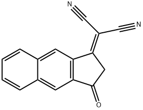 氰基萘基茚酮 结构式