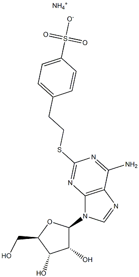 化合物 PSB 0777 AMMONIUM SALT 结构式