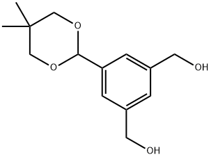 1,3-Benzenedimethanol, 5-(5,5-dimethyl-1,3-dioxan-2-yl)- 结构式