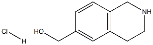 (1,2,3,4-四氢异喹啉-6-基)甲醇盐酸 结构式