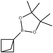 2-(双环[1.1.1]戊-1-基)-4,4,5,5-四甲基-1,3,2-二氧杂硼烷 结构式