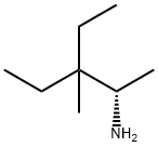 (S)-3-ethyl-3-methylpentan-2-amine 结构式