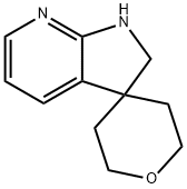Spiro[4H-pyran-4,3'-[3H]pyrrolo[2,3-b]pyridine], 1',2,2',3,5,6-hexahydro- 结构式