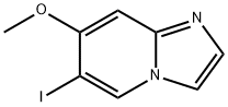 6-IODO-7-METHOXYIMIDAZO[1,2-A]PYRIDINE 结构式