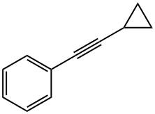 cyclopropylphenylethyne 结构式