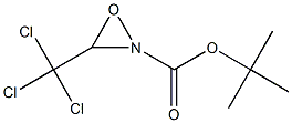 1,1-DIMETHYLETHYL 3-(TRICHLOROMETHYL)-2-OXAZIRIDINECARBOXYLATE 结构式