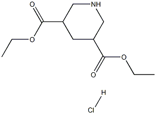 diethyl piperidine-3,5-dicarboxylate HCL 结构式