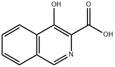 4-羟基异喹啉-3-羧酸 结构式