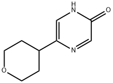 5-(tetrahydro-2H-pyran-4-yl)pyrazin-2-ol 结构式