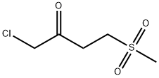 1-chloro-4-methanesulfonylbutan-2-one 结构式